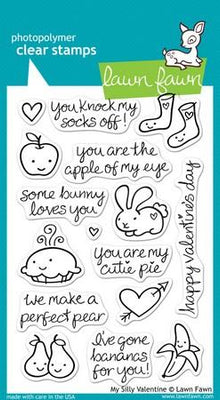 Lawn Fawn - My Silly Valentine Stamps