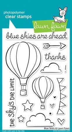 Lawn Fawn - Blue Skies Stamps