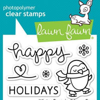 Lawn Fawn - Winter Penguin Stamps