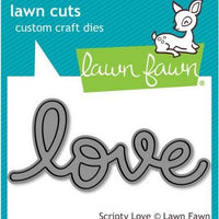 Lawn Fawn - Scripty Love Dies