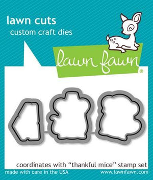 Lawn Fawn - Thankful Mice Dies