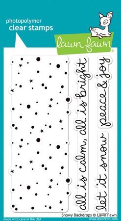 Lawn Fawn - Snowy Backdrops Stamps