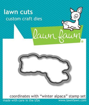 Lawn Fawn - Winter Alpaca Dies