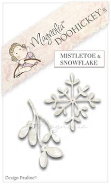 Magnolia DooHickey's Cutting Dies - Snowflake & Mistletoe