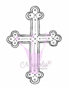 Magnolia Stamps - Easter Coll. - Cross #24