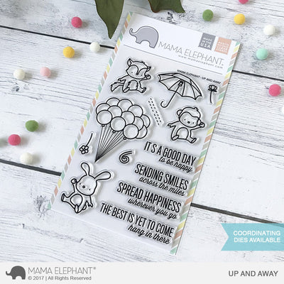 Mama Elephant - Up & Away Stamps