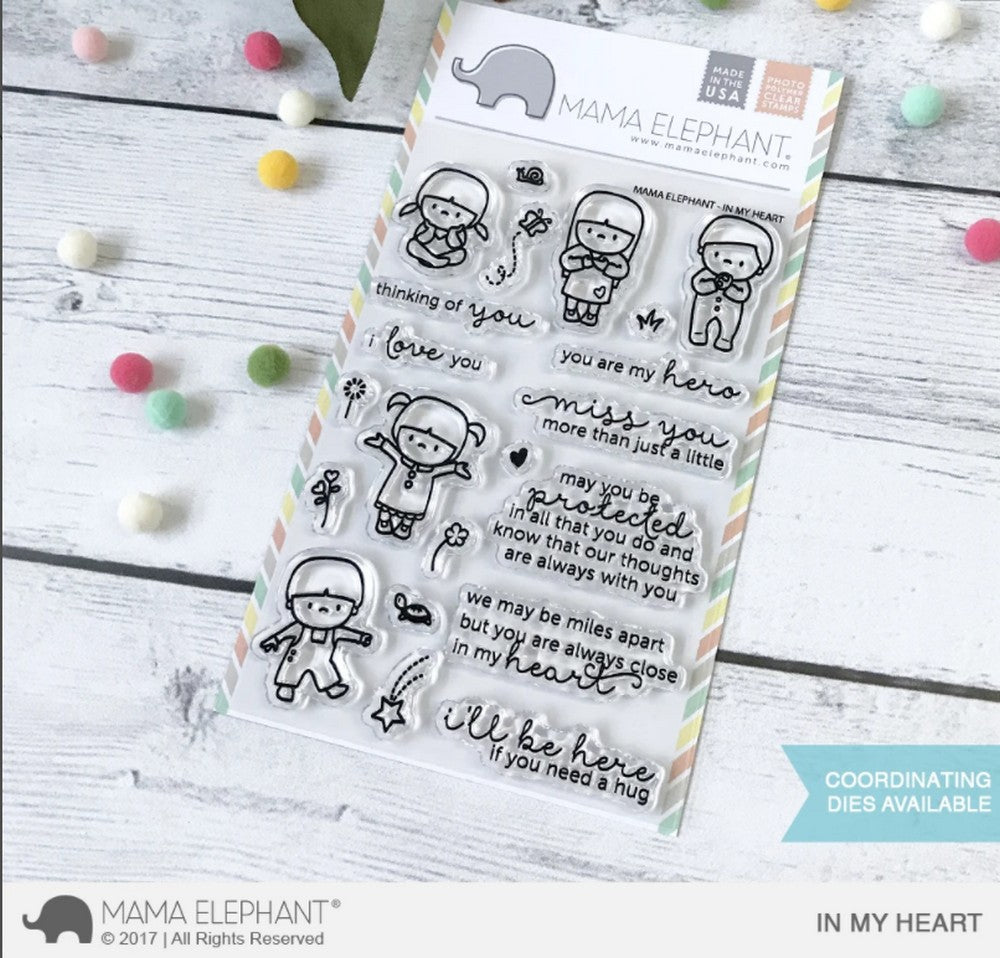 Mama Elephant - In My Heart Stamps
