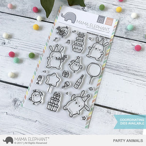 Mama Elephant - Party Animals Stamps