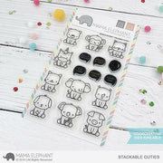 Mama Elephant - Stackable Cuties Stamps