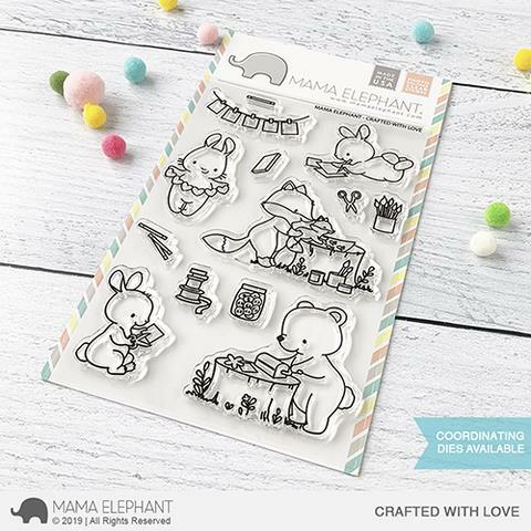 Mama Elephant - Crafted With Love Stamps