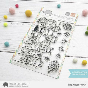Mama Elephant - The Wild Road Stamps