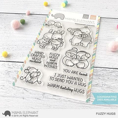 Mama Elephant - Fuzzy Hugs Stamps