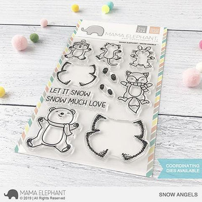 Mama Elephant - Snow Angels Stamps