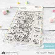 Mama Elephant - The Penguin's Waddle Stamps