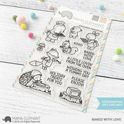 Mama Elephant - Baked With Love Stamps