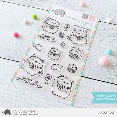 Mama Elephant - Lucky Cat Stamps