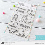 Mama Elephant - Mammoth Love Stamps