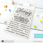 Mama Elephant - Hooray Wishes Stamps