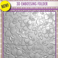 Nellie's Choice - 3D Embossing Folder - Flowers 3