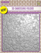Nellie's Choice - 3D Embossing Folder - Flowers 3