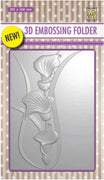 Nellie's Choice - 3D Embossing Folder - Arums