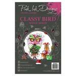 Pink Ink Designs Clear Stamp - Classy Bird