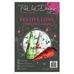 Pink Ink Designs Clear Stamp - Festive Cone
