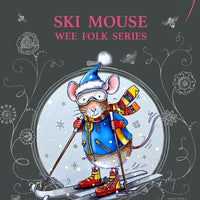 Pink Ink Designs - Stamps - A7 - Ski Mouse