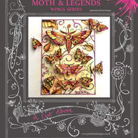 Pink Ink Designs - A Cut Above - Moth & Legends Stamp/Die Set