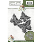 Precious Marieke - Dies - Fantastic Flowers - Butterflies