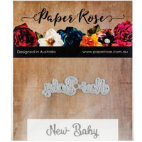 Paper Rose - Dies - New Baby