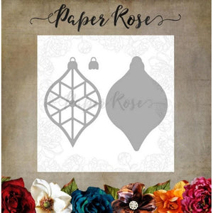 Paper Rose - Dies - Crystal Ornament Layer 1