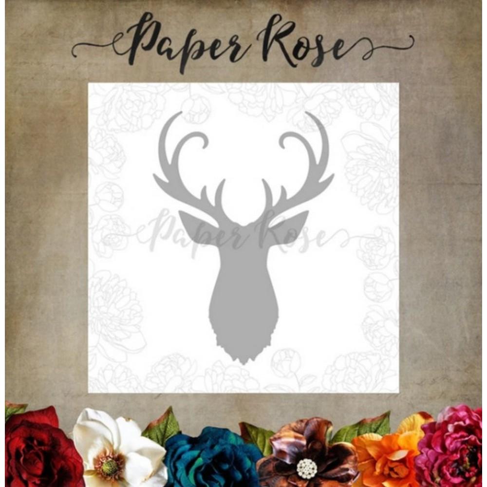 Paper Rose - Dies - Deer Head