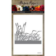 Paper Rose - Dies - Cattails & Grass Border
