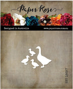 Paper Rose - Dies - Duck Family