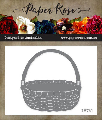 Paper Rose - Dies - Basket