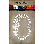 Paper Rose - Dies - Spring Oval Frame