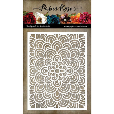 Paper Rose - Dies - Doodle Flower Coverplate 1