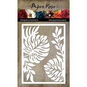 Paper Rose - Dies - Palm Leaf Frame