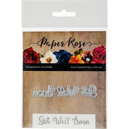 Paper Rose - Dies - Get Well Soon