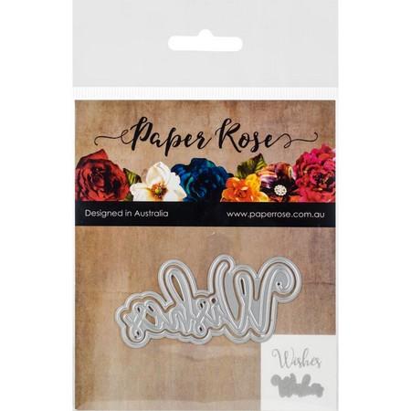 Paper Rose - Dies - Wishes Layered