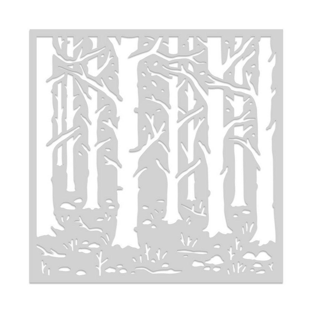 Hero Arts - Stencil - Woodland Forest