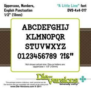 Die-Versions - Fonts - A Little Lime