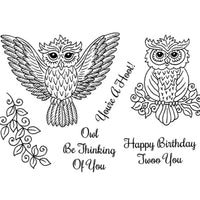 Sweet Dixie - Clear Stamps - Owl Be Thinking Of You
