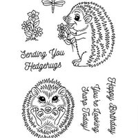 Sweet Dixie - Clear Stamps - Sending You Hedgehugs