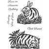 Sweet Dixie - Clear Stamps - Rabbit & Bager