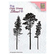 Nellie's Choice - Clear Stamp - Christmas Pine Trees