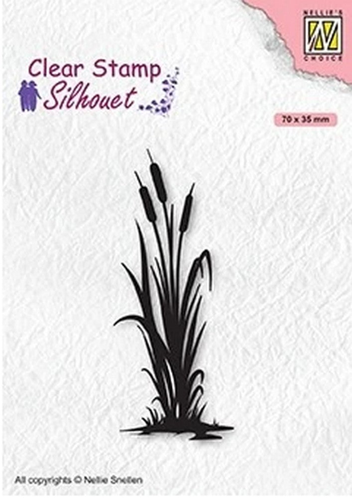 Nellie's Choice - Clear Stamp - Bulrushes 2
