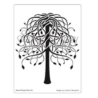 Sweet Poppy - Stencils - Tree Of Hope