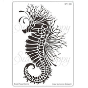 Sweet Poppy - Stencils - Fairy Seahorse